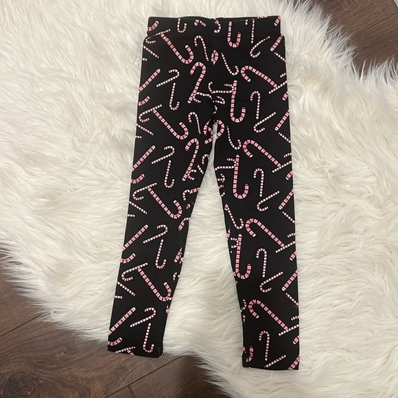 NEW 🆕Children’s place girls candy cane print  leggings size:S/5 - Picture 1 of 5